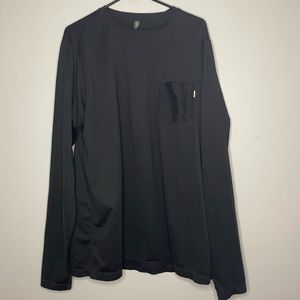 Vuori Trade Winds Performance Long sleeve Mens XL Black